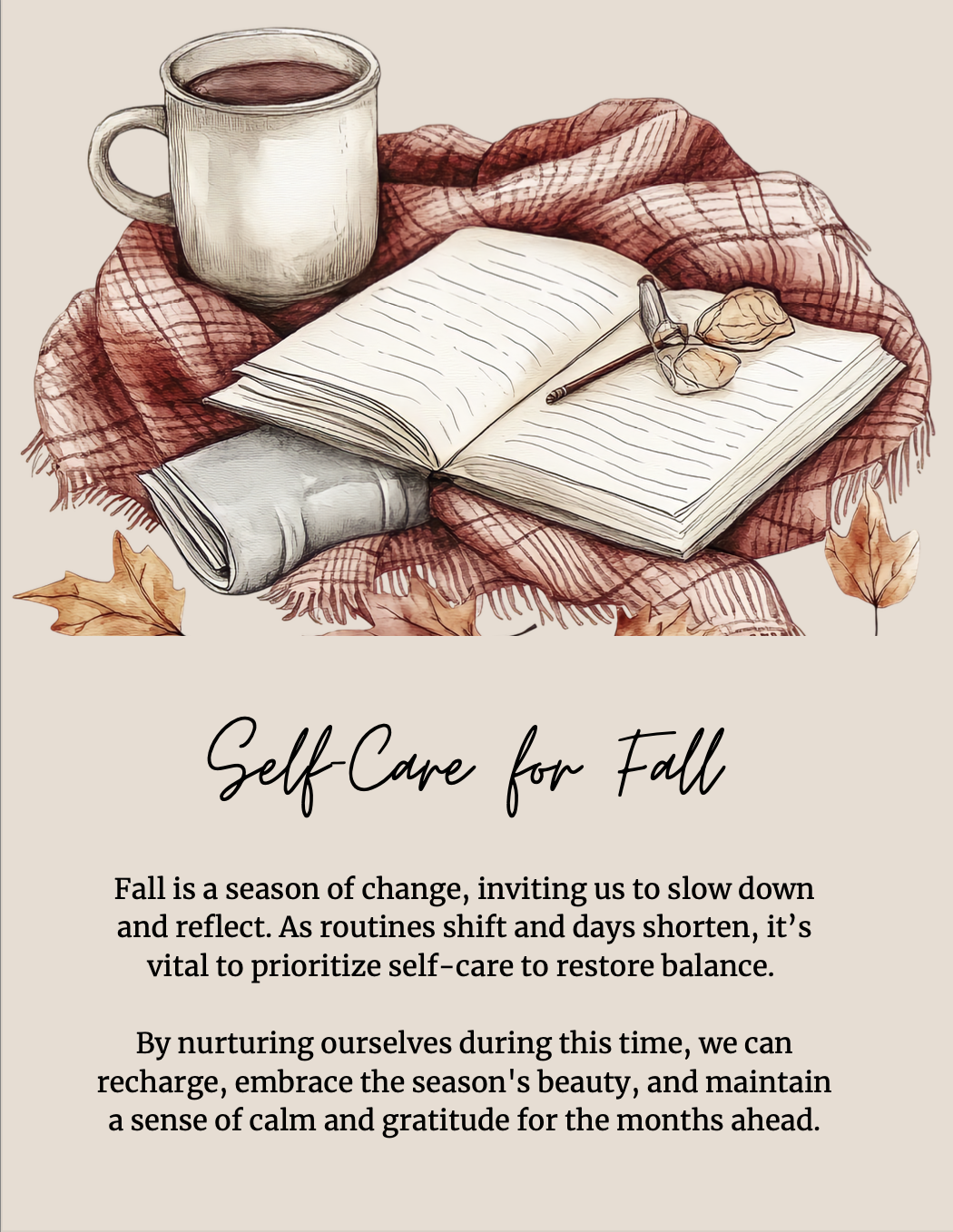 Fall Self-Care Workbook
