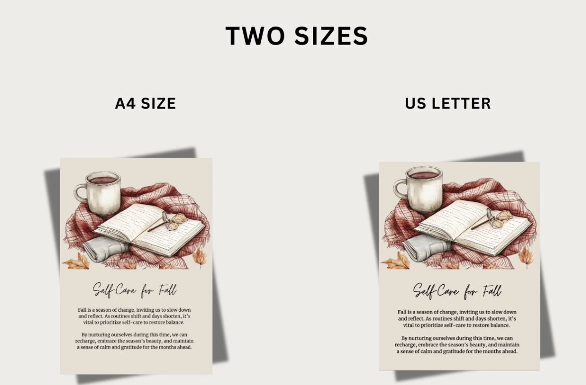 Fall Self-Care Workbook - Image 5