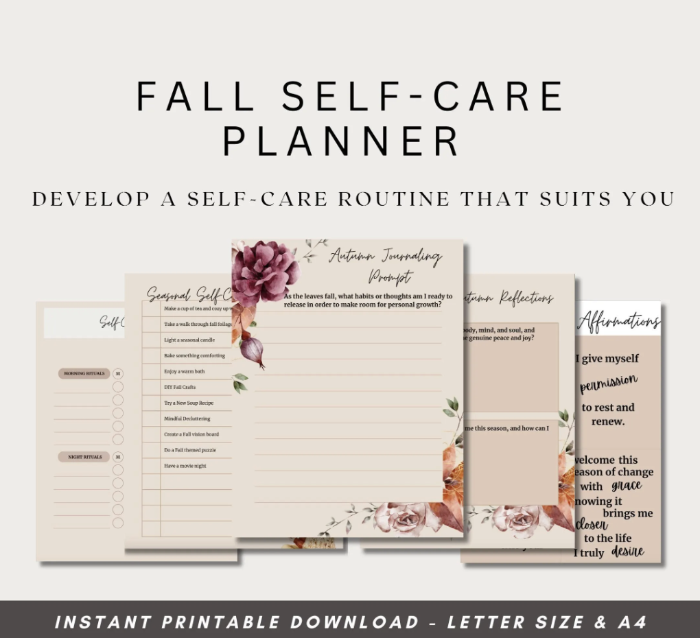 Fall Self-Care Workbook - Image 2