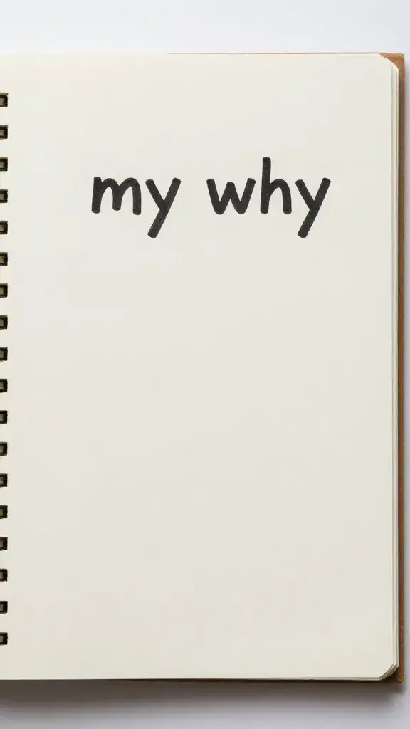 closeup of a single notebook with a pencil on a clean desk