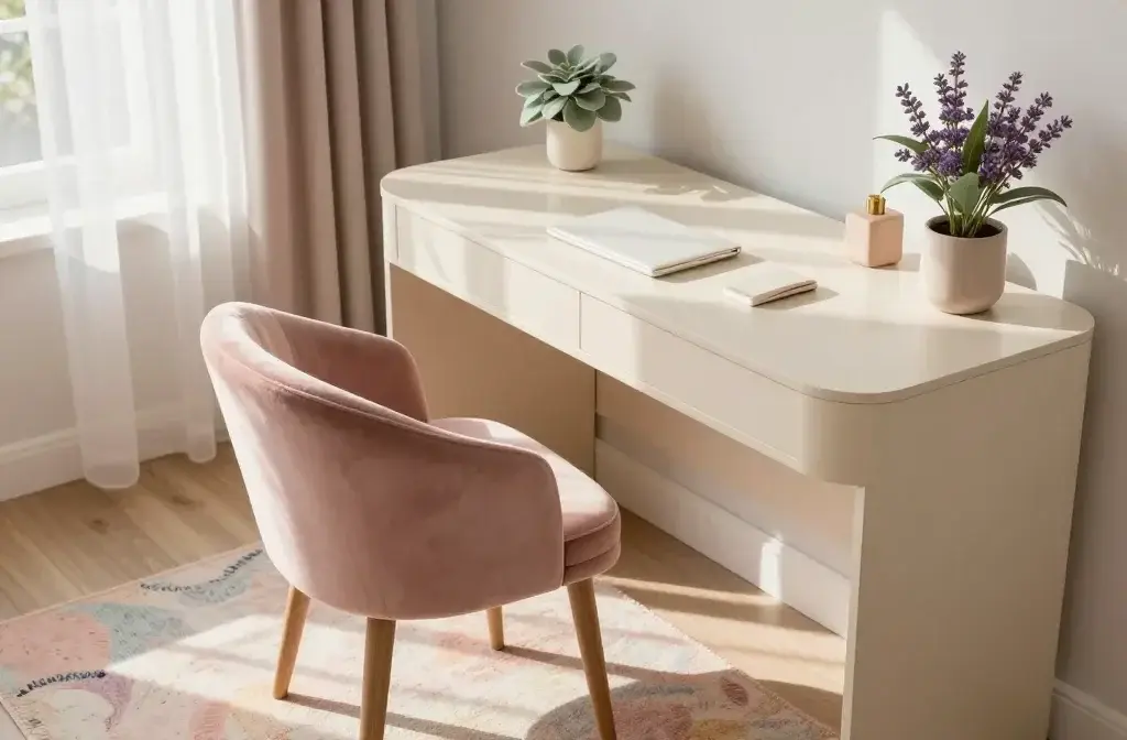 Feminine Home Office Ideas That Make Working From Home Feel Like a Dream: Dreamy Setup Tips
