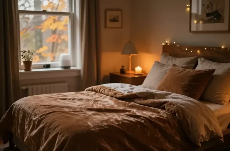 Fall Night Routine: How to Wind Down and Actually Rest This Season (Cozy Reset)