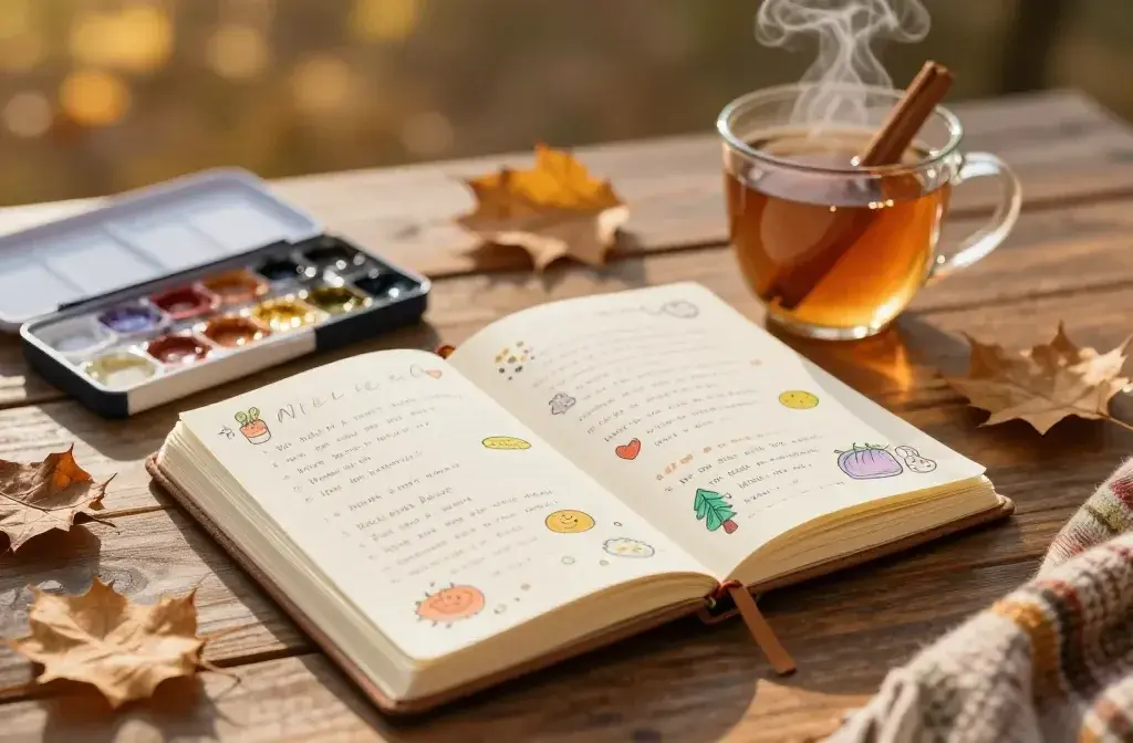 Fall Journal Ideas to Help You Fill Every Page This Season: Cozy Prompts & Colorful Memories